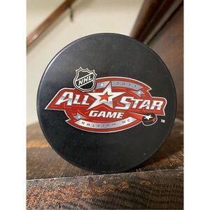 NHL 2011 all star game hockey official size puck